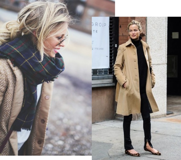 how to wear a winter coat